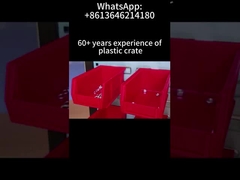 プラスチック棚ビン プラスチック積み重ね可能な吊り下げ収納ビン 倉庫ツールパーツ