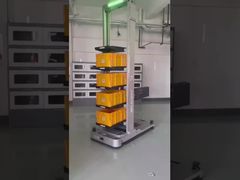 倉庫スタッカブルプラスチッククレート収納プラスチック移動コンテナ