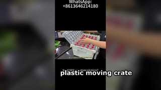 600×400mm プラスチック移動クレート試験 |ウォーターボトルは何本収納できますか?