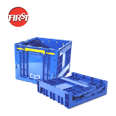 購入 500*500*415mm 重用四角折りたたむ折りたたむプラスチック製ミルクキャスト オンライン製造