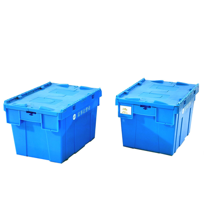 購入 外部サイズ 400*300*260mm 重荷用用用プラスチックネスタブル引越し箱 オンライン製造