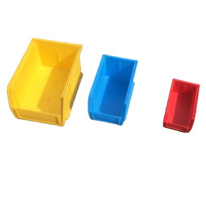 購入 大型 小型 プラスチックの貯蔵庫 倉庫 プラスチックの積み重ね可能な道具棚の容器 オンライン製造