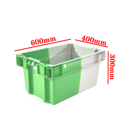 購入 スタックアンドネスト トート 重荷 ネスティング プラスチック キャスト 物流 コンテナ ターンオーバーボックス オンライン製造