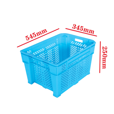 購入 農場 野菜の配送用 商用 色の付いたプラスチック製の牛乳箱 545x345x250mm オンライン製造