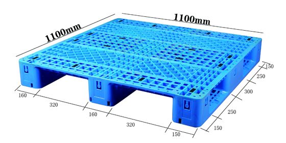 購入 工業用プラスチックパレット 製造者 HDPE 重荷 積み重ねられる倉庫 輸送 オンライン製造