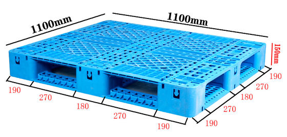 買う 1100×1100 プラスチックパレット メーカー 重荷 HDPE パレット OEM オーダーメイド オンライン製造
