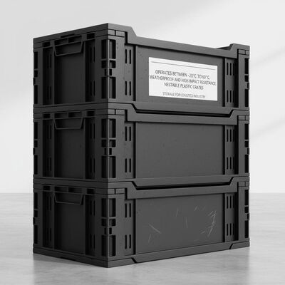 購入 -20°Cから60°Cの間 耐候性と高衝撃性 安定性のあるプラスチック箱 物流産業のための保管 オンライン製造