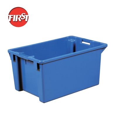 600×400×300mm 売上 食品配送 プラスチック収納箱 ロジスティック プラスチックトートボックス
