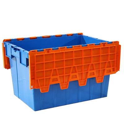 600x400x365mm プラスチック物流コンテナ 収納 トートボックス 収納箱 折りたたみ